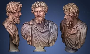 3D model Septimius Severus small plinth (STL)