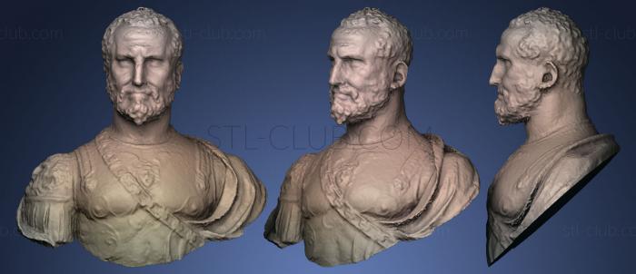 3D model Unknown Man in Armor (STL)