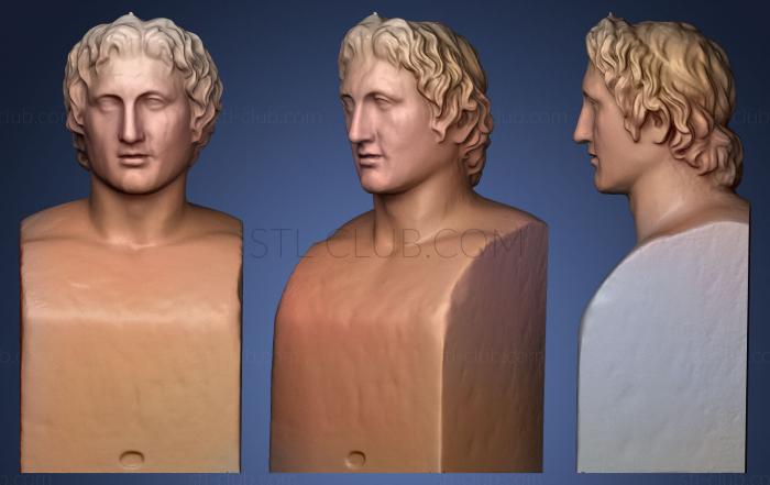 3D model Alexander the Great (STL)