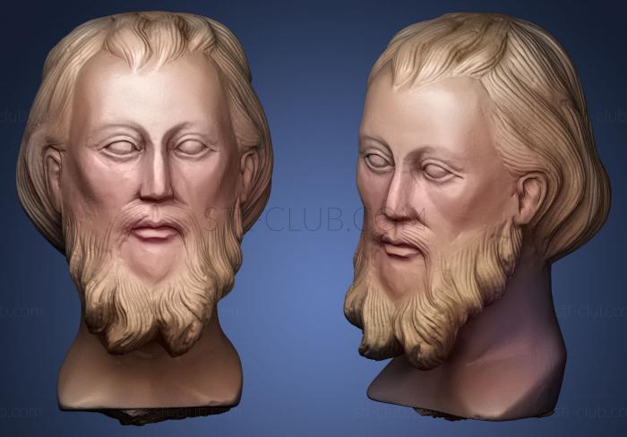 3D модель Голова святого (STL)