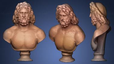3D model Colossal marble of Zeus (STL)