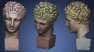 3D model Bust of Alexander the Great (STL)