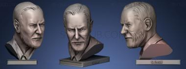 3D model bust of Sigmund Freud (STL)