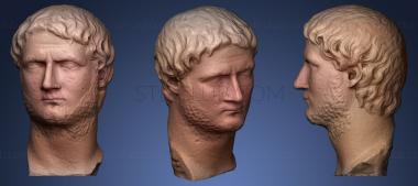 3D модель Портрет императора Галлиена (STL)