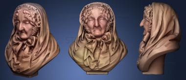 3D model Sculpture Portrait of Zofia Potocka (STL)