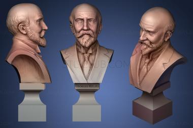3D model buste de Georges Melies (STL)