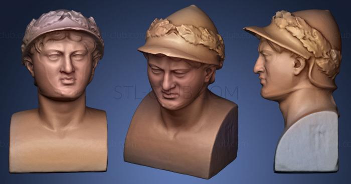 3D model Herma de Pirro de pir (STL)