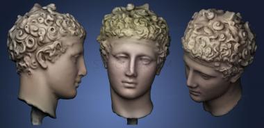 3D model Roman bust of an Athlete (STL)