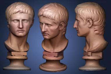 3D model The Emperor Augustus (STL)