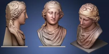 3D model Aphrodite Bust (Sculpture) (STL)