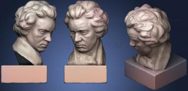 3D model Ludwig Van Beethoven (STL)