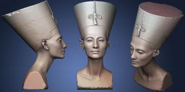 3D model Nefertiti Hack Reduced (STL)