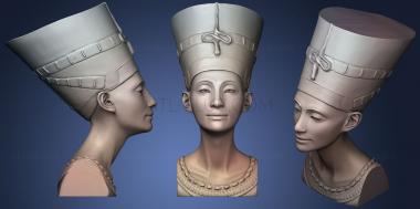 3D model Nefertiti Stylized (STL)