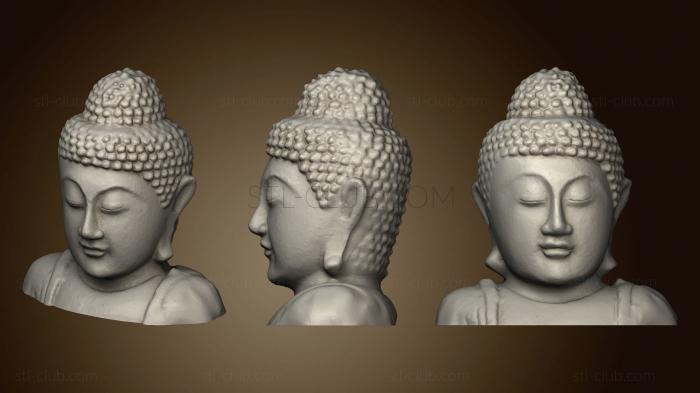 3D мадэль Голова Будды (STL)