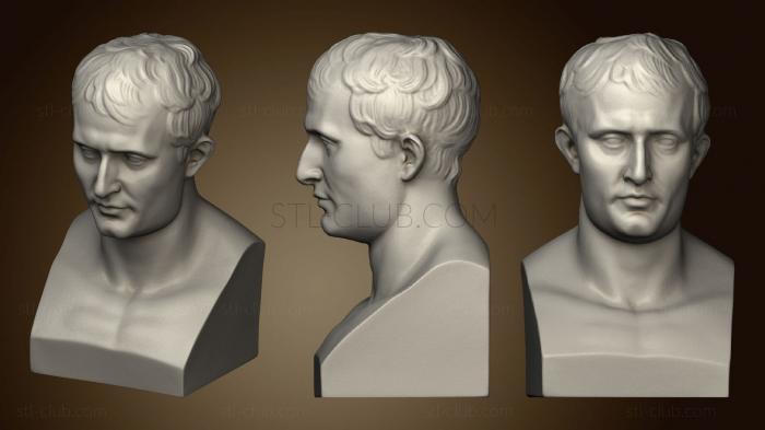 3D модель Бюст Наполеона (STL)