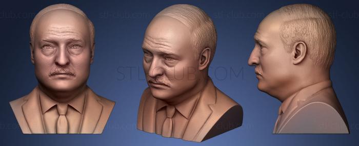 3D модель Александр Лукашенко (STL)