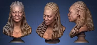 3D модель Алисия Гарза, соучредитель Black Lives Matter (STL)