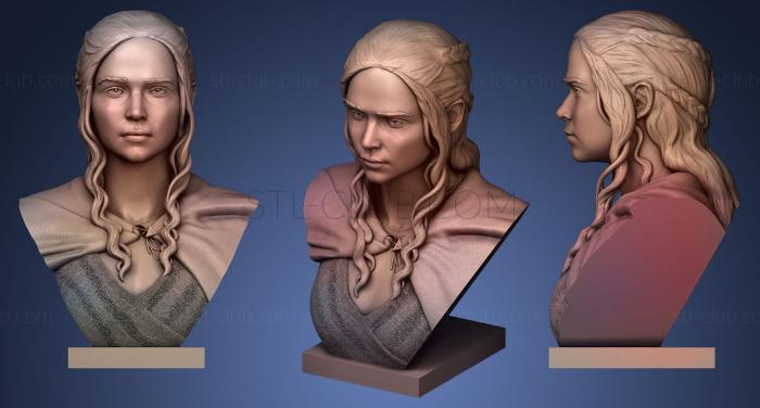 3D model Daenerys Targaryen from game of thrones (STL)