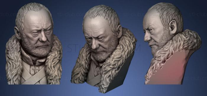 3D мадэль Давос Сиворт из «Игры престолов» (STL)