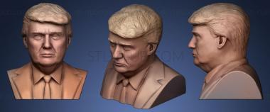 3D модель Скульптура Дональда Трампа (STL)