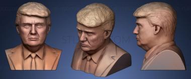 3D мадэль Скульптура Дональда Трампа (STL)