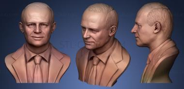 3D model Dwight D Eisenhower (STL)