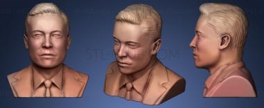 3D model Elon Musk Sculpture (STL)