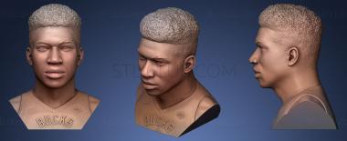 3D model Giannis Antetokounmpo (STL)