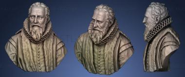 3D model Johan van Oldenbarnevelt (STL)