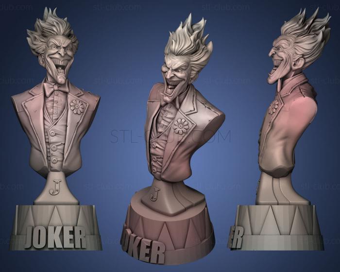 3D model Joker animated expression (STL)