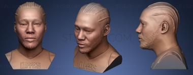 3D model Kawhi Leonard sculpture (STL)