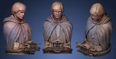 3D model Luke Skywalker without hood (STL)
