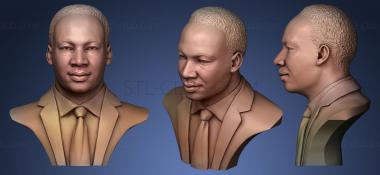 3D мадэль Скульптура Мартина Лютера Кинга (STL)