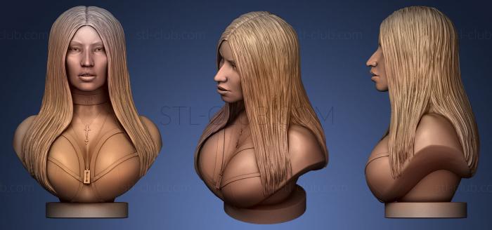 Nicki Minaj sculpture