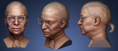 3D model Ruth Bader Ginsburg (STL)