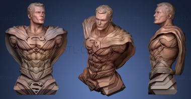 3D модель Супермен большие торс (STL)