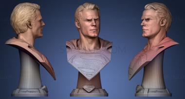 3D модель Круглая платформа Супермена (STL)