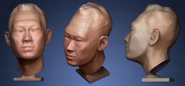 3D модель Государственный деятель Ли Куан Ю (STL)
