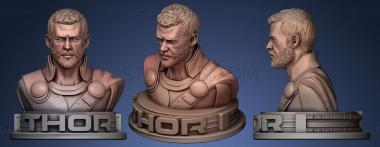 3D model Thor with big label (STL)