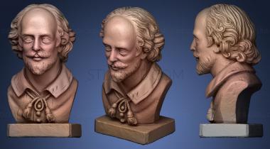 3D мадэль Вильям Шекспир (STL)