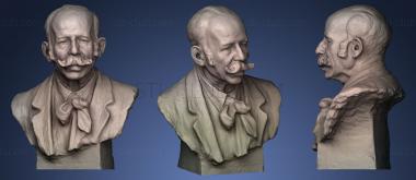 3D model Busto de Mariano Benlliure E 286 (STL)