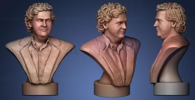 3D модель Пабло Эскобар 3D портрет (STL)