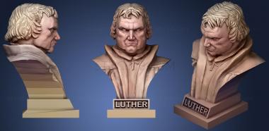 3D модель Бюст Мартина Лютера (STL)