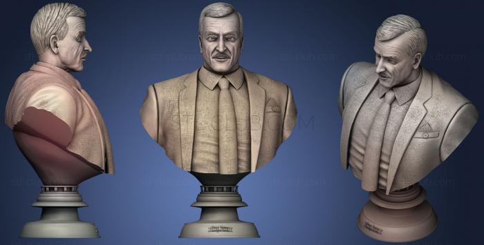 3D model Ferhath Mehenni Bust (STL)