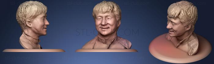 Jackie Chan Bust With Base