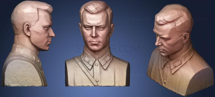 3D модель Разведчик Виктор Лягин (STL)