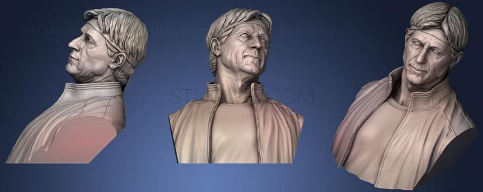 3D model Sensei Johnny Lawrence William Zabka (STL)