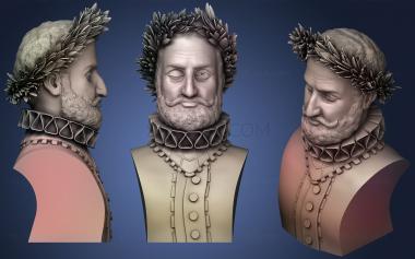 3D model Luis Vaz De Camoes OB (STL)