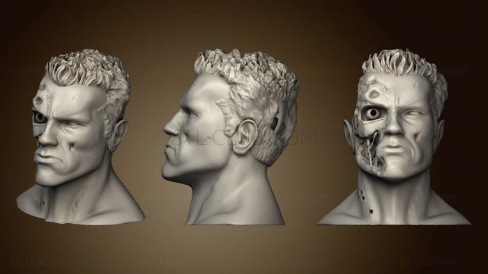 Arnold T800 bust
