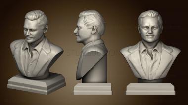 3D model Bust Leonardo Dicaprio (STL)